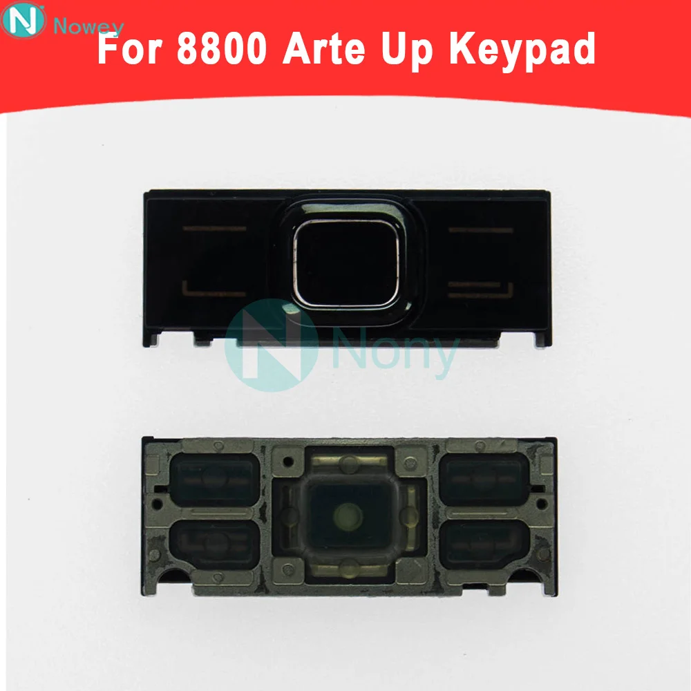 Nowey 8800A 커버 키보드 Nokia 8800 Arte Phone Up 키패드 교체 하우징 부품
