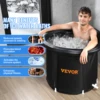 VEVOR Ice Bath Tub Plunge Portable Outdoor Ice Barrel Plunge Pool Cold Water Therapy for Athlet Recovery Fold Bathtub with Cover 6
