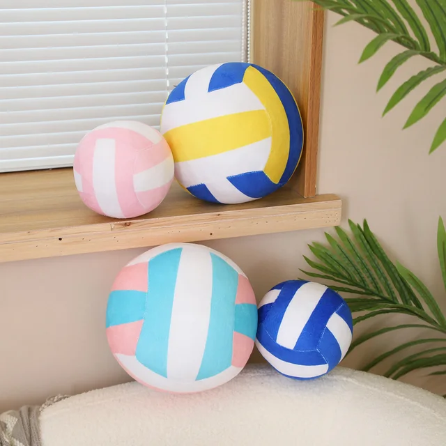 Simulatied Volleyball plush toys Ball Plush Toy Cute Volleyball Props Pillow Accompany Kids Soft Gifts for Girls Boys Room Decor Simulatied Volleyball plush toys Ball Plush Toy Cute Volleyball Props Pillow Accompany Kids Soft Gifts for Girls Boys Room Decor