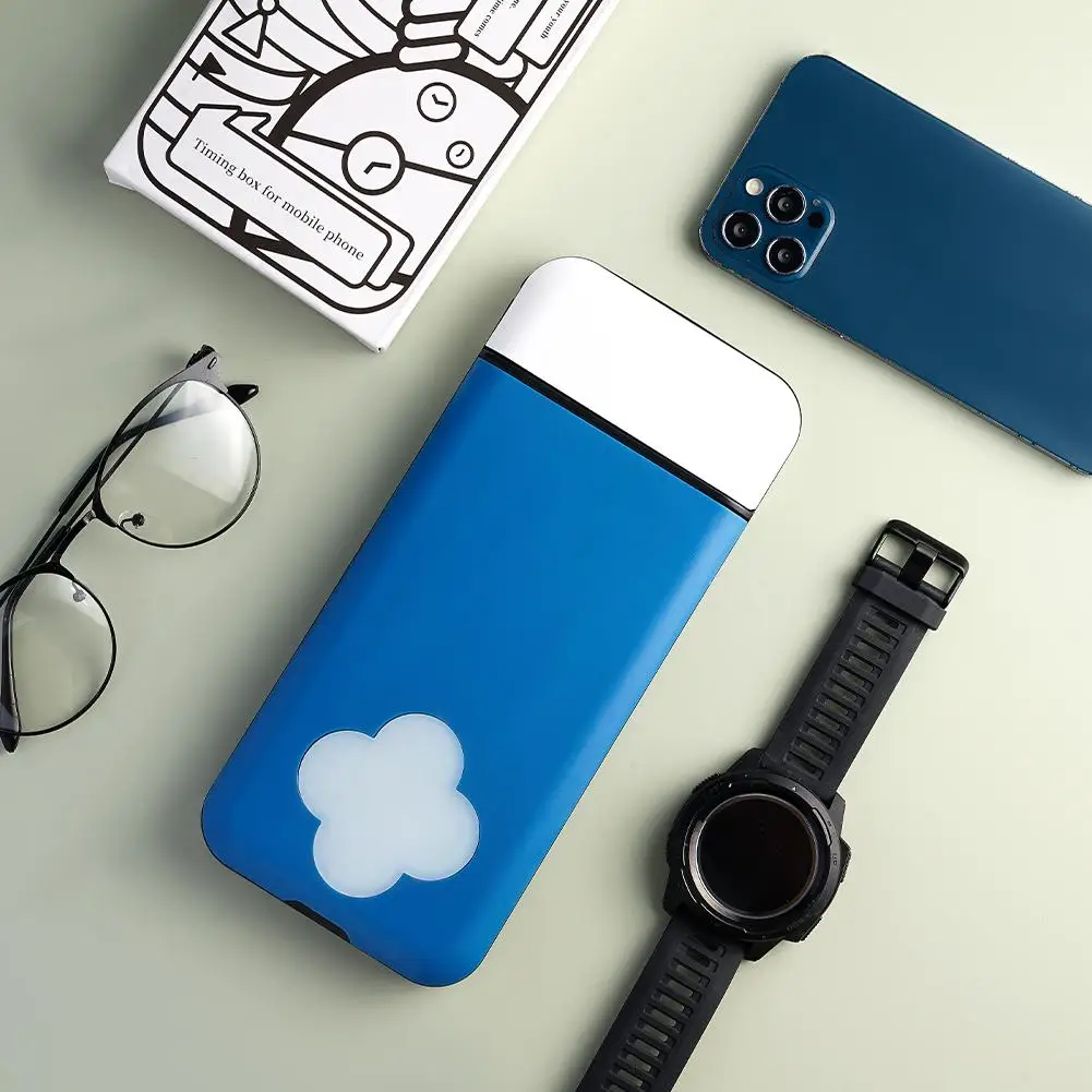 Telefoon Lock Box met timer, draagbare zelfbediening getimede kluis
