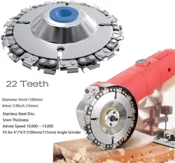 4-Inch Grinder Blade Discs Mini Grinders Metal Cutting Disc Porcelain Cutting Disc Chain Disk Angle Grinder Multi Cutter Blade