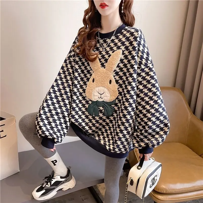 

2022 Coat Women's Spring and Autumn All-Match Latest Embroidered Mid-Length Top Thin Sweater Women's Top Clothes