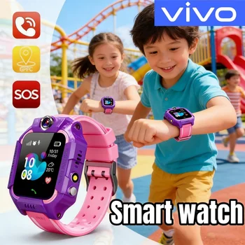VIVO Q19 Children Kids Smart Watch SOS Phone Call Location Tracker Anti-Lost Camera Touch Screen Waterproof Student Wristwatch 1