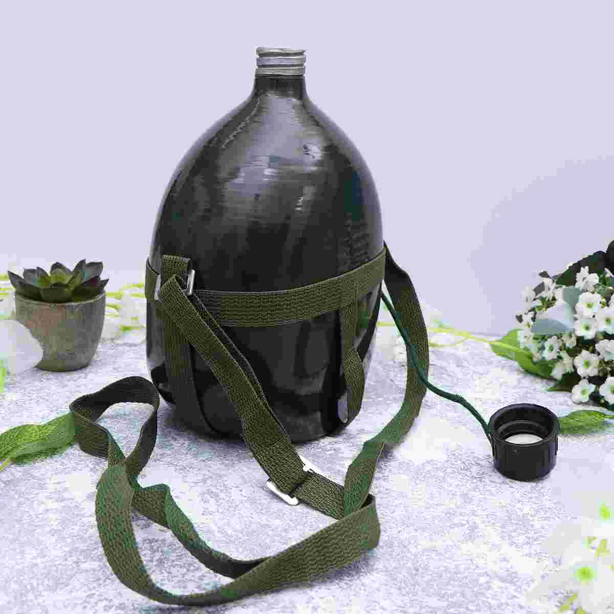 

25L Capacity Canteen Water Water Water Kettle with Shoulder Strap (Green)