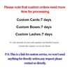 Free Design Your Own LOGO Private Label Customization Individual Eyelash Extensions Wholesale 2