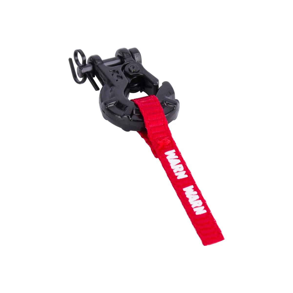 Scale Accessories Metal Winch Tow Hook With Pull Strap Tags Decoration for 1/10 RC Crawler Car Axail SCX10 TRX4 TRX6 RGT 86100