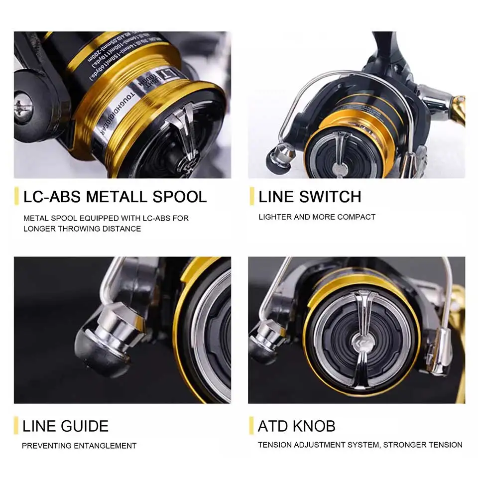 가볍고 강한 DAIWA CROSSFIRE CS LT 낚시 릴