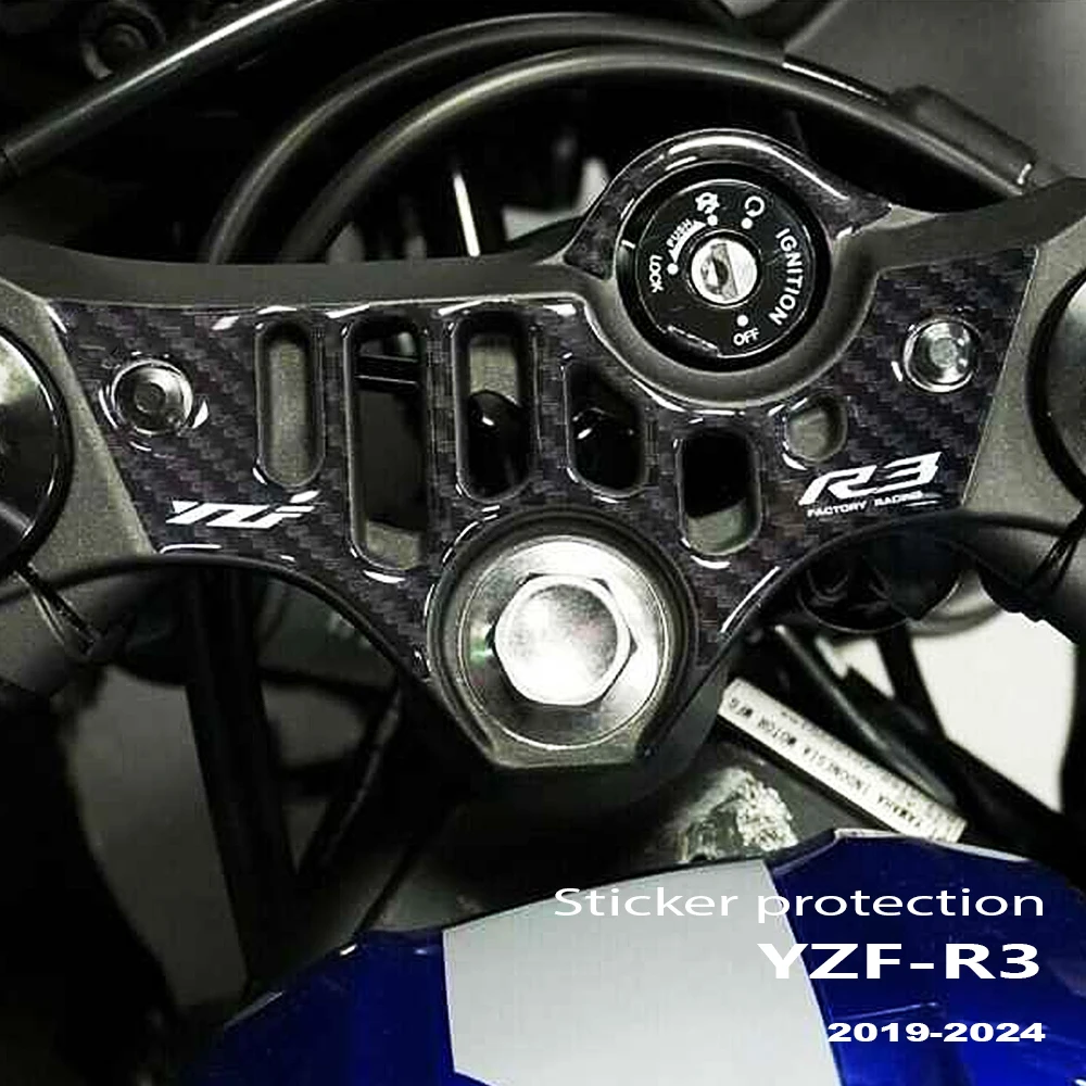 Motorcycle Tank Grip Pads Protector 3D Sticker Tank Traction Pad Side Anti-Slip Stickers For YZF R3 R 3 YZFR3 gas tank protector sticker motorcycle stickers motorcycle tank sticker tank grip traction pad motorcycle accessories