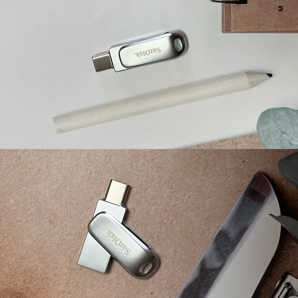 SanDisk Ultra Dual Drive Luxe USB Type C Flash Drive 512GB