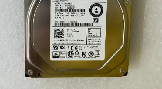 For 2MJ55 MG03ACA400 4T SATA 3 5 inch 02MJ55 server hard disk