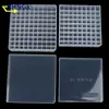 20/25/81/100 Sockets Plastic Test Tube Holder Centrifuge Tube Rack Box With Cover Centrifugal Tube Support Laboratory Supplies 6