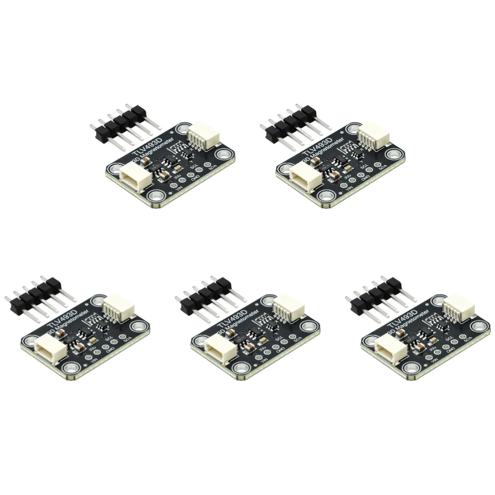 High-Precision Three-Axis Magnetometer Module with Ultra-Fast I2C Interface