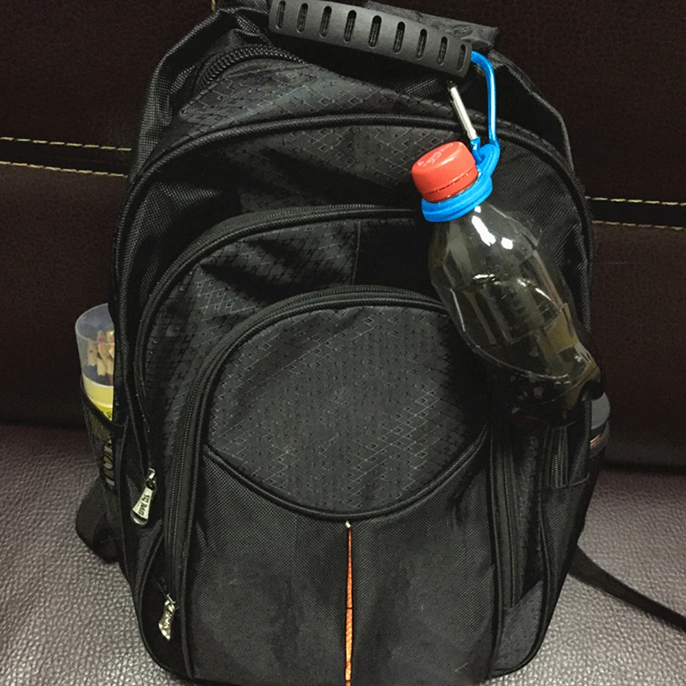 Description Picture 6 of item1/2pcs Sports Kettle Hanging Buckle Outdoor Camping Water Cup Bottle Holder Carabiner Carabiner Belt Backpack Hanger Camp
