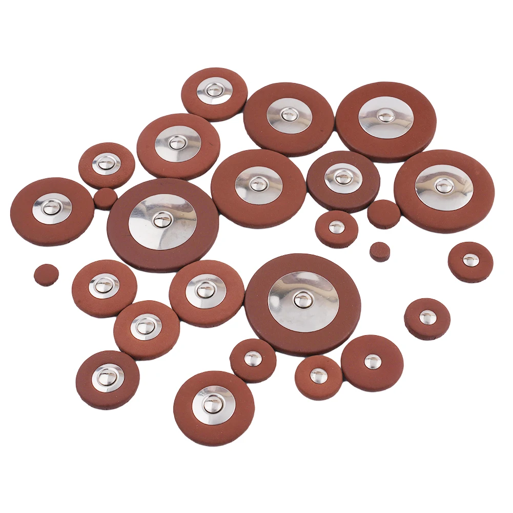 

Саксофон средней и высокой частоты кожаные прокладки, защищают ключи от деформации, запасные части для обслуживания саксофона альт