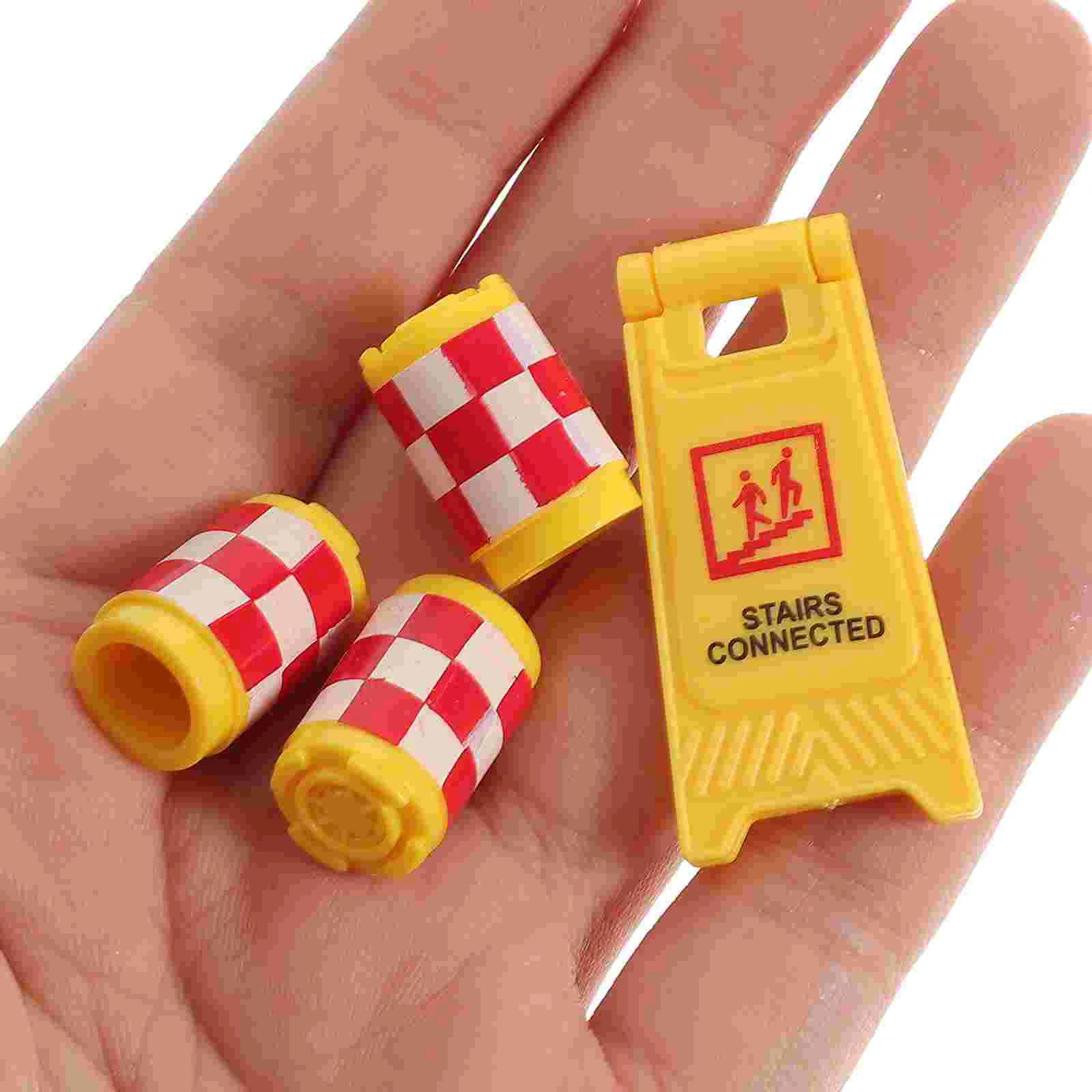 

Traffic Anti-collision Barrels Boys Toys Traffic Signs Kids Early Teaching Boys Toys