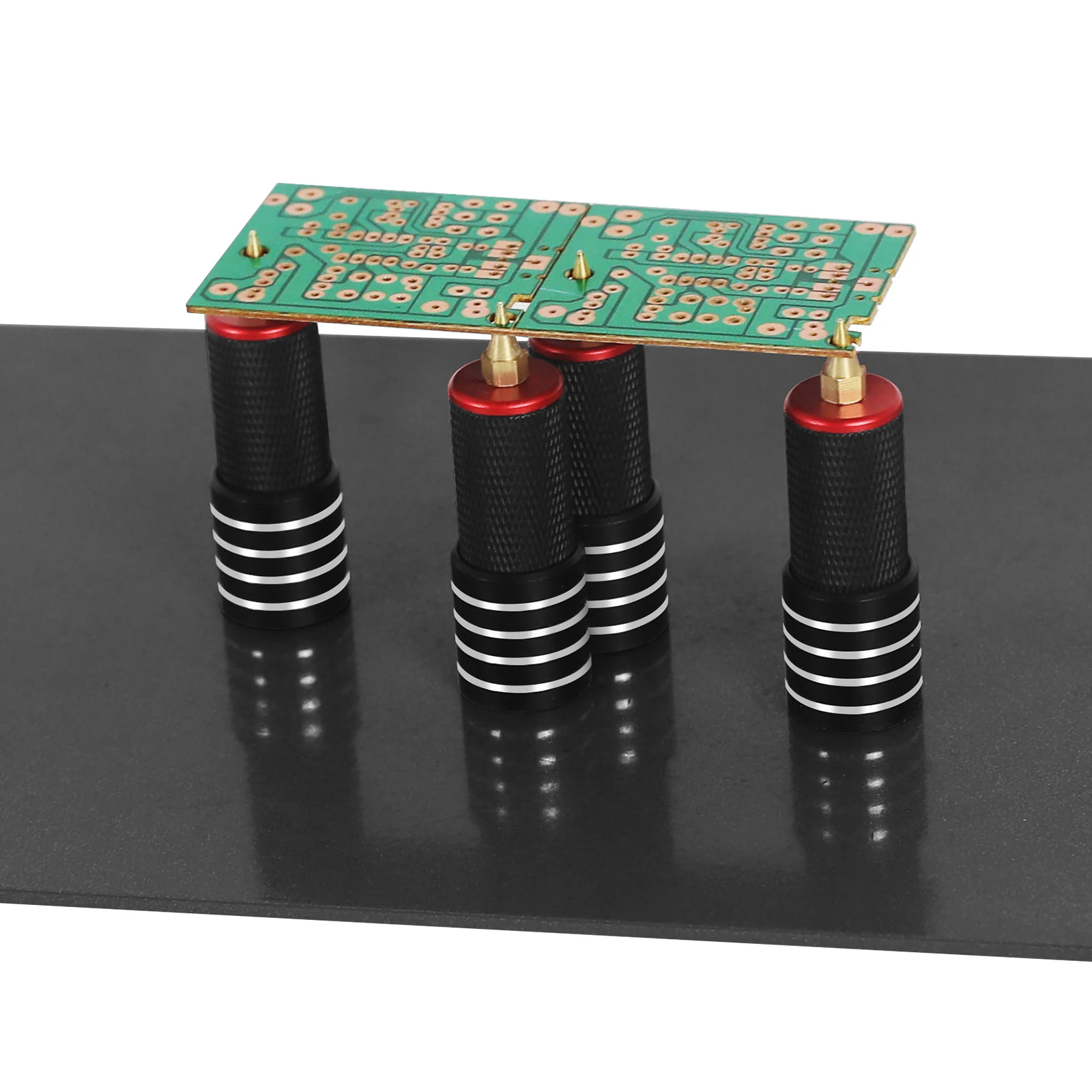 NEWACALOX Magnetic Base PCB Circuit Board Holder Soldering Helping Hands for Electronic Boards Repairing Desoldering Rework soldering helping hands circuit board fixture soldering tool