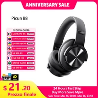 Picun B8 Bluetooth Headphones 120H Playtime Headset Wireless Bluetooth 3EQ Mode Low Latency Hands-Free Calls Over Ear Headphones