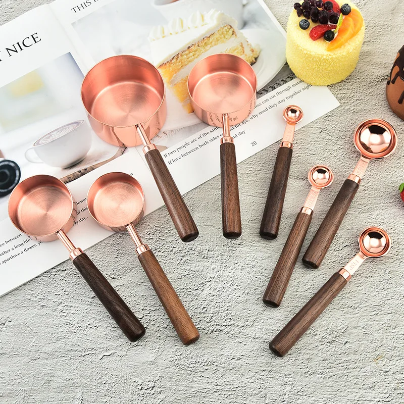 Plastic measuring spoon measuring cup 11 Piece Set With graduated baking  tool Measuring Ladle - AliExpress