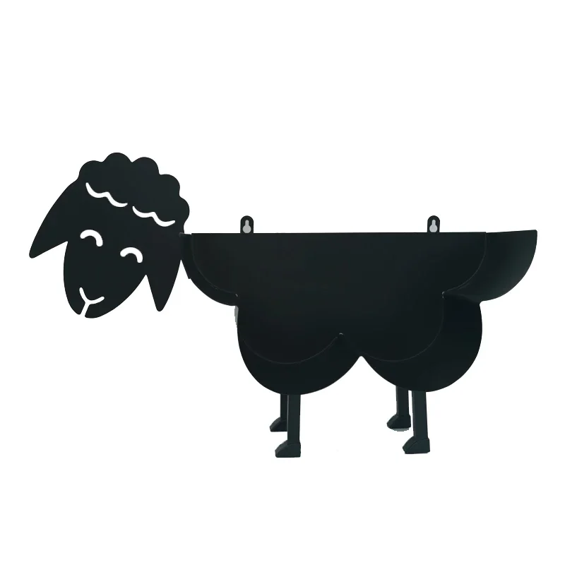 Sheep Decorative Toilet Paper Holder, Bathroom Hardware Tissue Storage, Toilet Roll Holder, Iron Accessories
