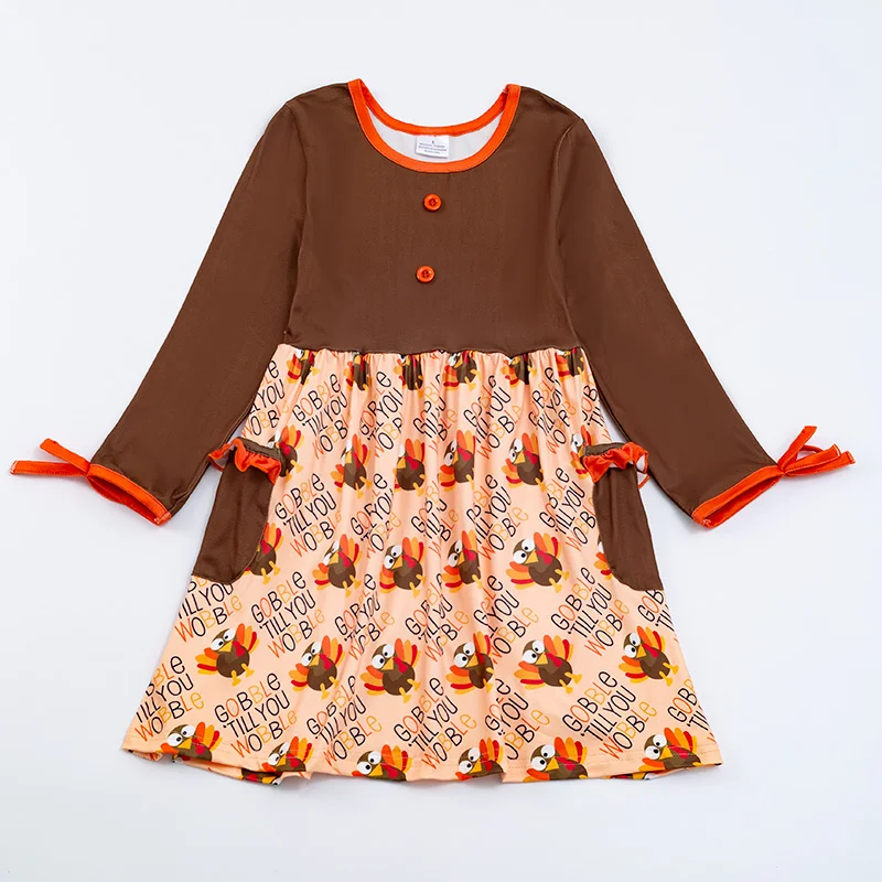 Thanksgiving Baby Girls Dress