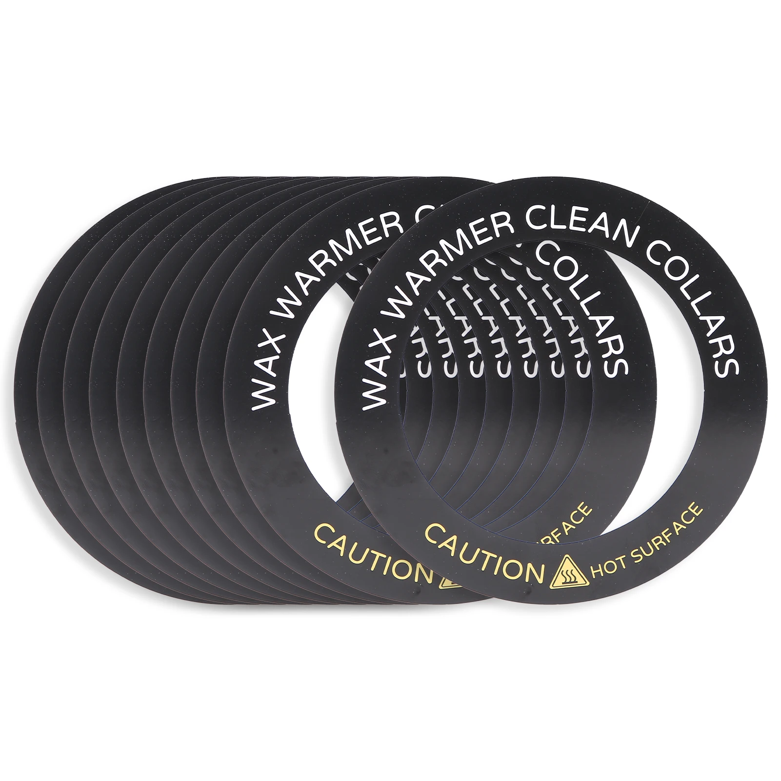 10Pcs Round Shape Waxing Machine Cleaning Paper Ring Wax Heater Accessories Waxing Machine Cleaning Paper