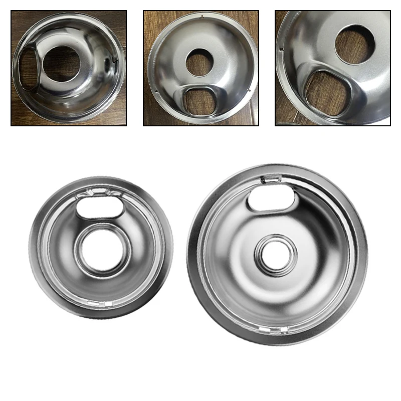 Reliable Stove Drip Pan Cooking Utensil Replacement Dish Drip Pan Replacement Protective Gloves Reliable Kitchen Tool