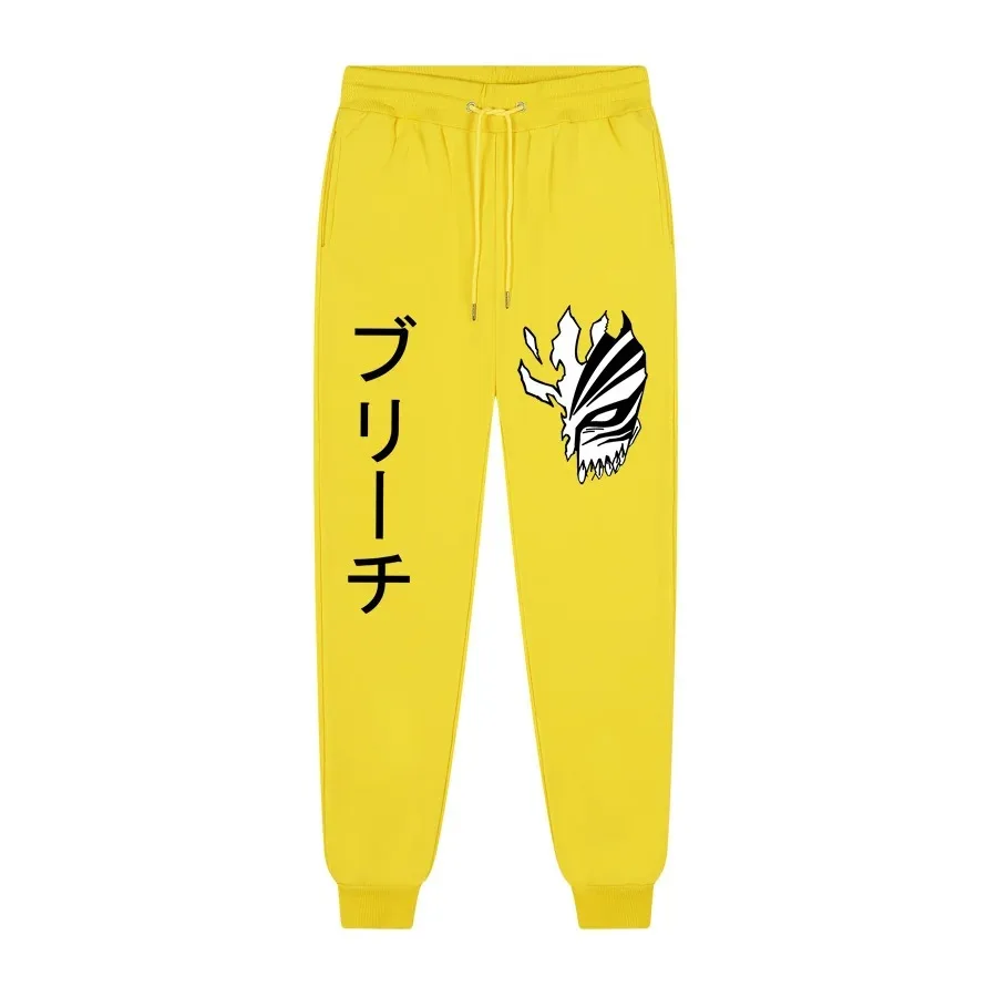 New hot-selling anime Death God Kurosaki Ichigo printed trousers Harajuku men's jogging trousers casual sports pants S-3XL 4