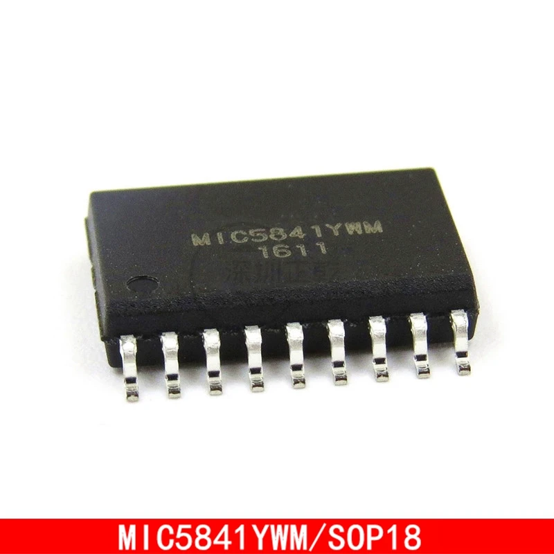 

MIC5841YWM MIC5841 SOP18 8-битная серийная Входная защелка для привода