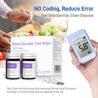 Aicare A606 Blood Glucose Monitor Glucometer Kit Diabetes Test Medical Blood Glucose Meter or Only Test Strips Lancets