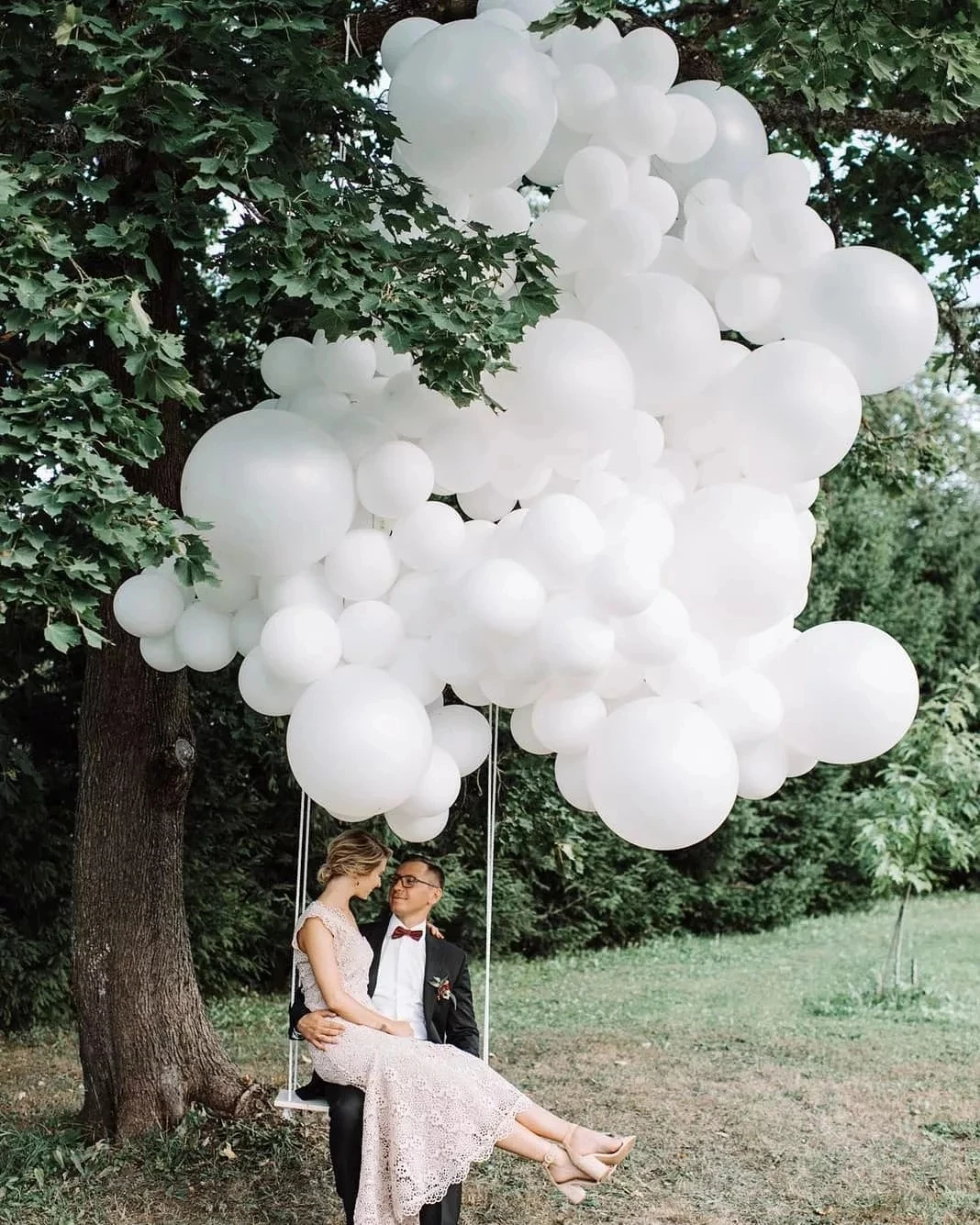 5/10/12/18/36inch White Latex Balloon Party Balloon Set for Baby Shower Wedding