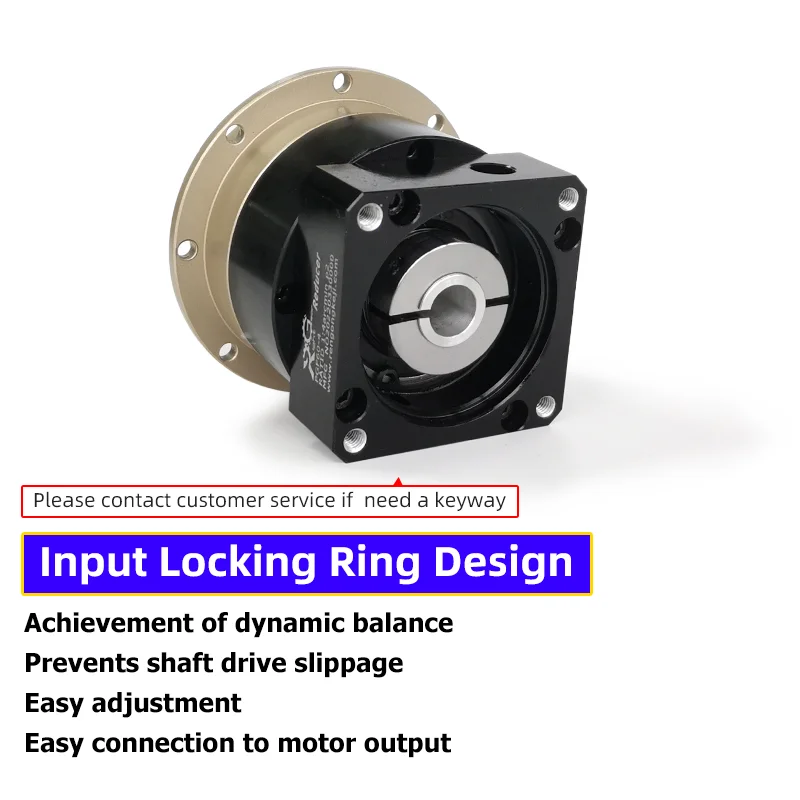 PGF60 200W 400W Servo Motor High Precision Flange Output Planetary Gearbox Helical Gear Planetary Reducer Gearbox Speed Reducer planetary reducer