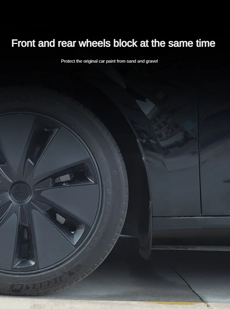 Complete set van 4 stuks Tesla autoaccessoires