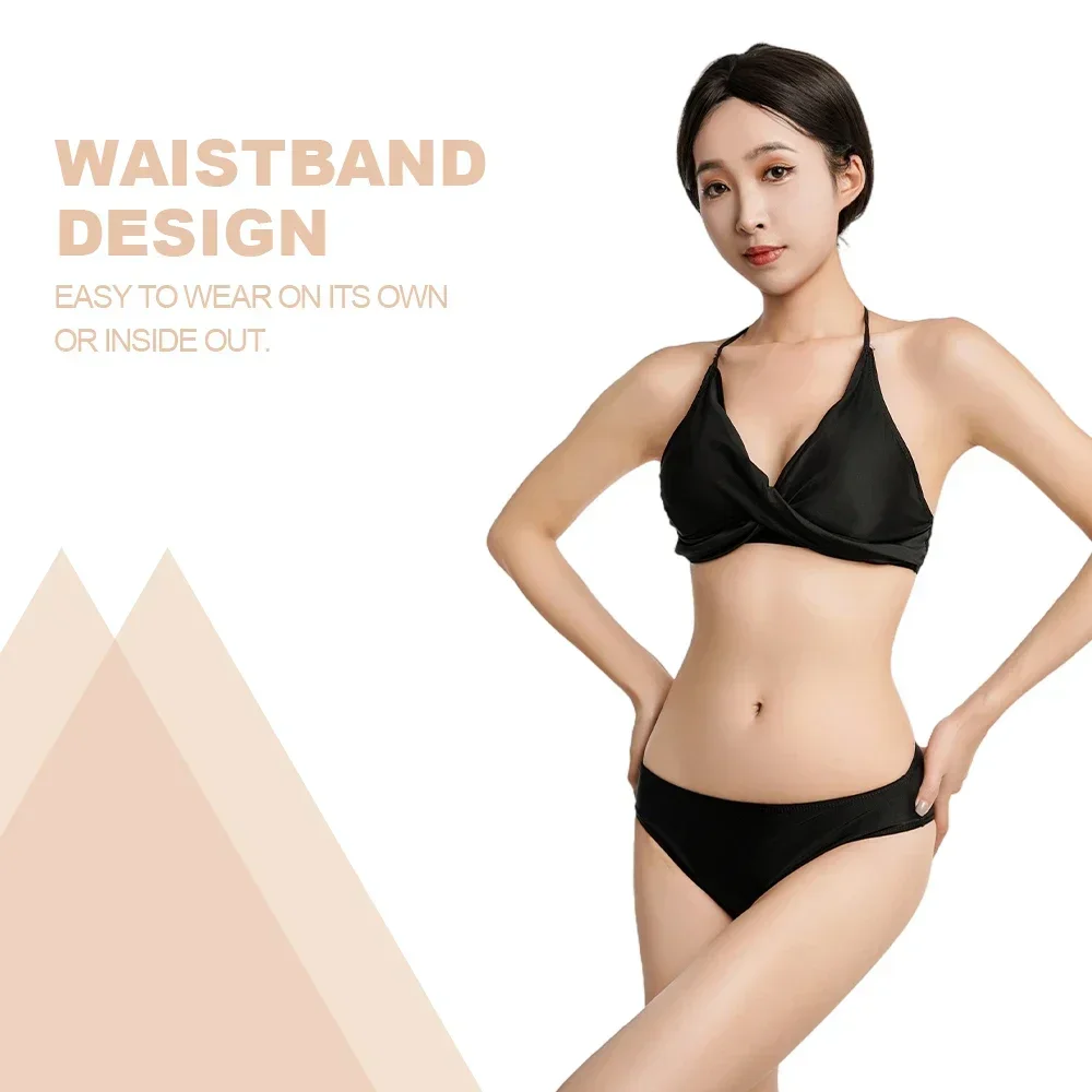 Sexy Women Padded Bikini Set Two Piece Summer Bathing Suit Korean Swimwear Surf Beachwear V-Neck Female Swimsuit Biquinis