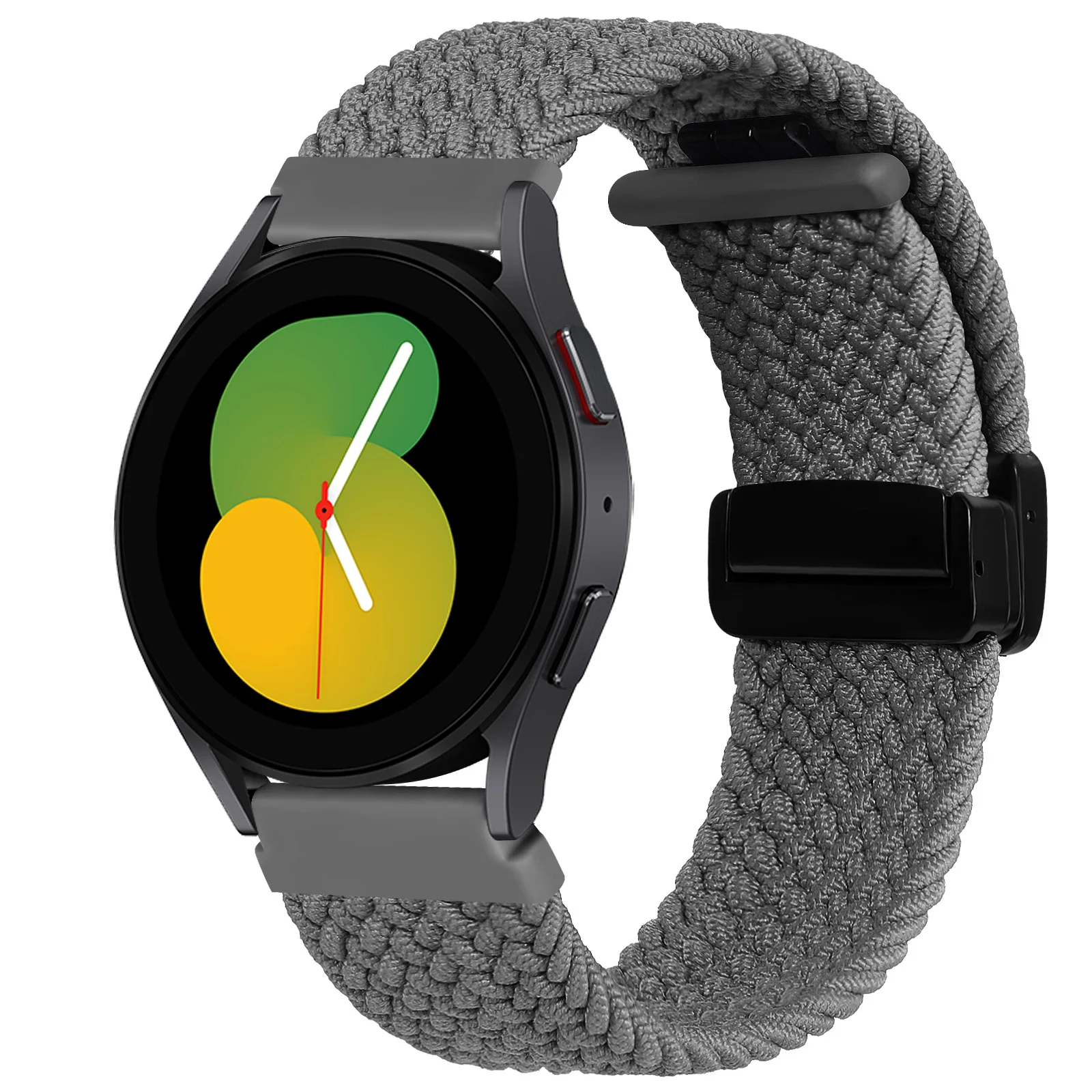 Magnetic Braided Bracelet Watch Strap, 20mm/22mm, Universal Compatibility