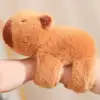 Cute Capybara Clap Circle Soft Animal Wristband Capybara Plush Bracelet Cartoon Slap Bracelets Car Decoration Stuffed Animal 2