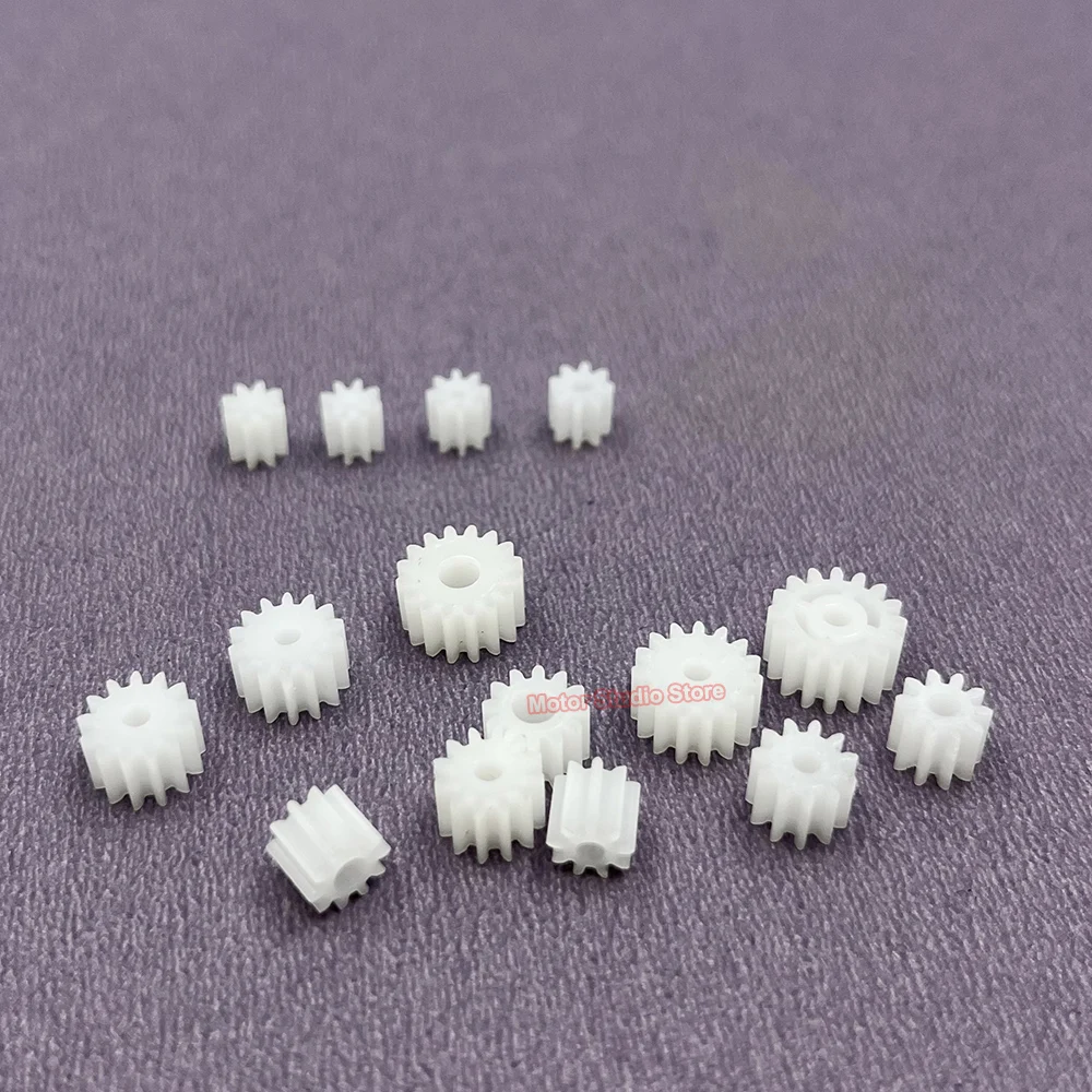 Plastic Gear 8/9/10/11/12/13/14/15/16 Teeth Toy RC Model Car hole Fit 0.8mm/1mm/1.5mm/2mm/3mm Shaft Pinion Gear 10pcs/lot 0.5M electric bike gear motor gear transmission gear electric chain saw gear cassette deck tape gear