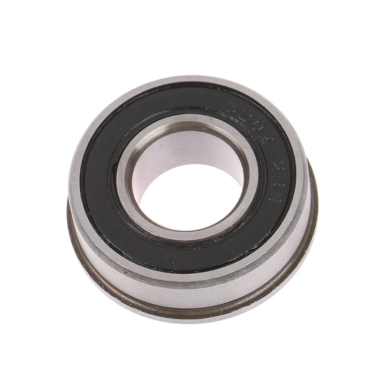 16*35*11 mm F6202 Wheelbarrow Bearing Push truck Garden Trolley 16 Garden Cart Wheel Flange Ball Bearings 1PCS miniature ball bearings roller wheel bearings