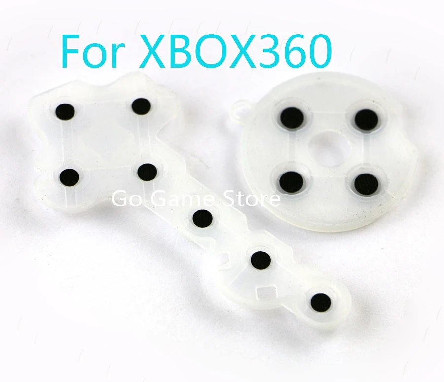 Per Xbox 360 Parti Di Ricambio Maniglia Adesiva Morbida Gioco Pad In Gomma Controller Pad Di Contatto Conduttivo