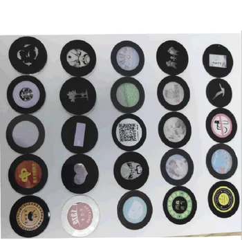 Logo personalizzato proiettore lente in vetro 37mm-27mm diametro negozio centro commerciale KTV modello di testo Logo illuminazione pubblicitaria proiezione Gobo