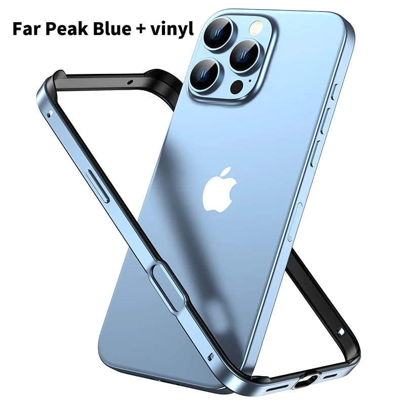 Desert Titanium Bumper Case - Premium Aluminum Metal Cover in Black, Gold, and Pink