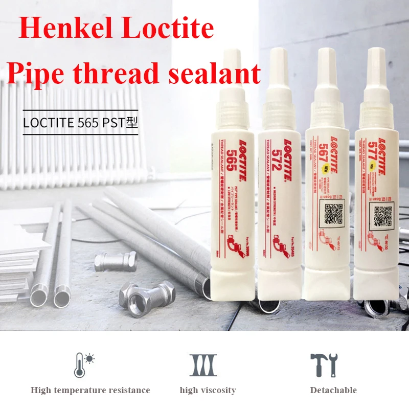 Loctite 565 577 567 Guarnizione Sigillante Per Filettature Per Tubi Guarnizione Per Tubi Colla Anaerobica Colla Forte Cintura Per Materie Prime Liquid
