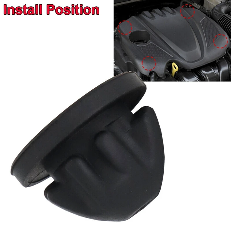 20PCS Car Hood Bumper Buffers 11127614138 For BMW 1 2 3 4 5 6 7 Series Engine Cover Rubber Mount Grommet Bush Bump Stop