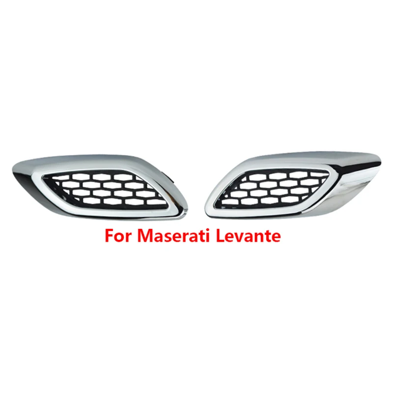 Car Front Side Grille Air Intake Fender Vents Grill 1Pcs Maserati Ghibli Levante Quattroporte GT