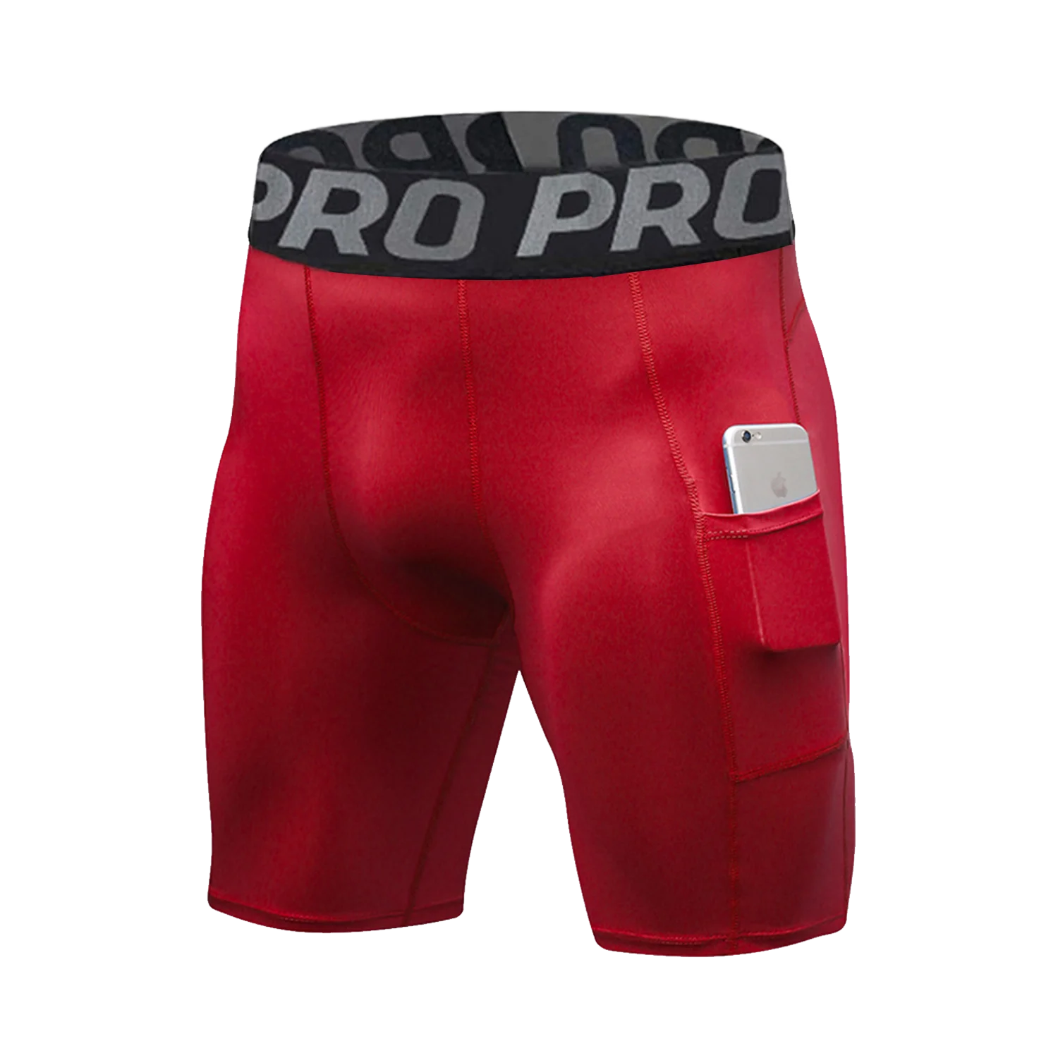 Compression Shorts for Men with Pockets Spandex Shorts Men Sports Compression Short Workout Underwear Men Athletic Running Short