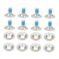 Snowboard Binding Screw Set Stainless Steel Winter Sports Countersunk Head Screw Bolt Fixed Ski Accessories for Snowboard 1