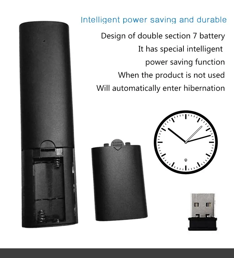 جهاز تحكم عن بعد بصوت لاسلكي Q5 جهاز عرض للتلفزيون...