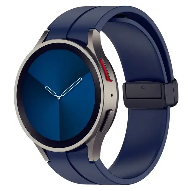Premium Silicone Magnetic Buckle Watch Strap