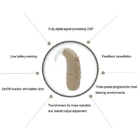 Super Power Digital BTE Hearing Aid Like Siemens FUN P FUN SP Hearing Aid 3 Programs H P Trimmer Quality 2