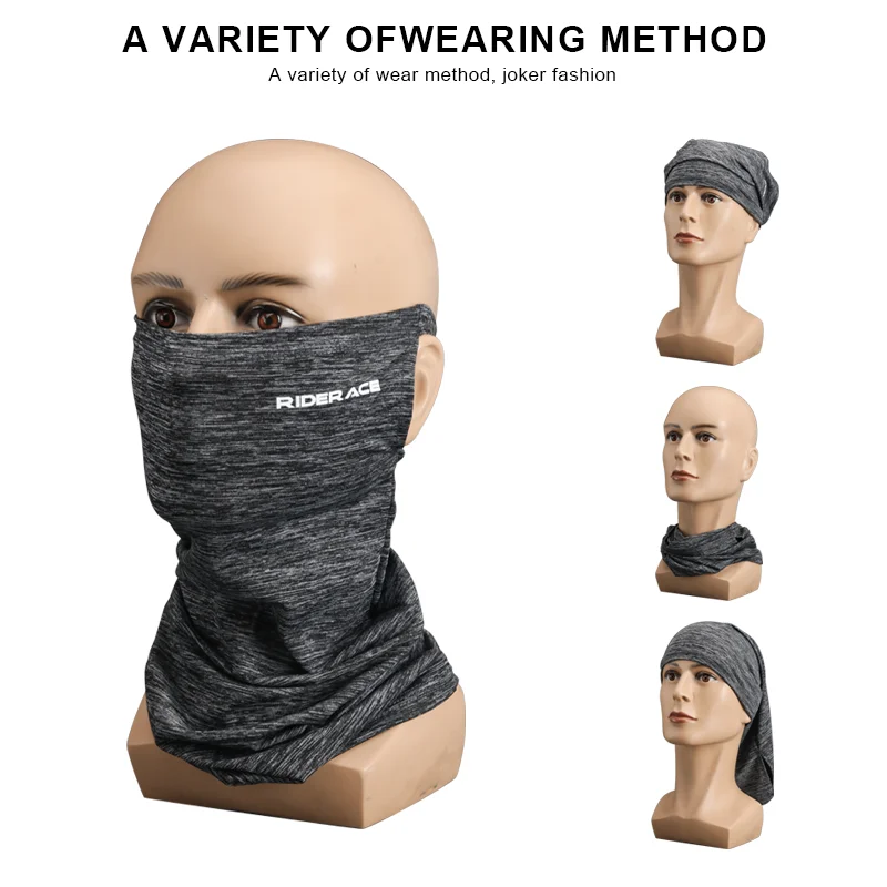 Balaclava Mask Cycling Headwear Bandana Headscarf Bike Scarf Face Mask Cycling Bandana Bicycle Sun Protection Neck Gaiter Riding Fishing Headwear Hiking Headband Outdoor Sports