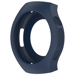 Silicone Protective Cover for Smartwatch - Full Body Soft TPU Hollow Casing (Midnight Blue)